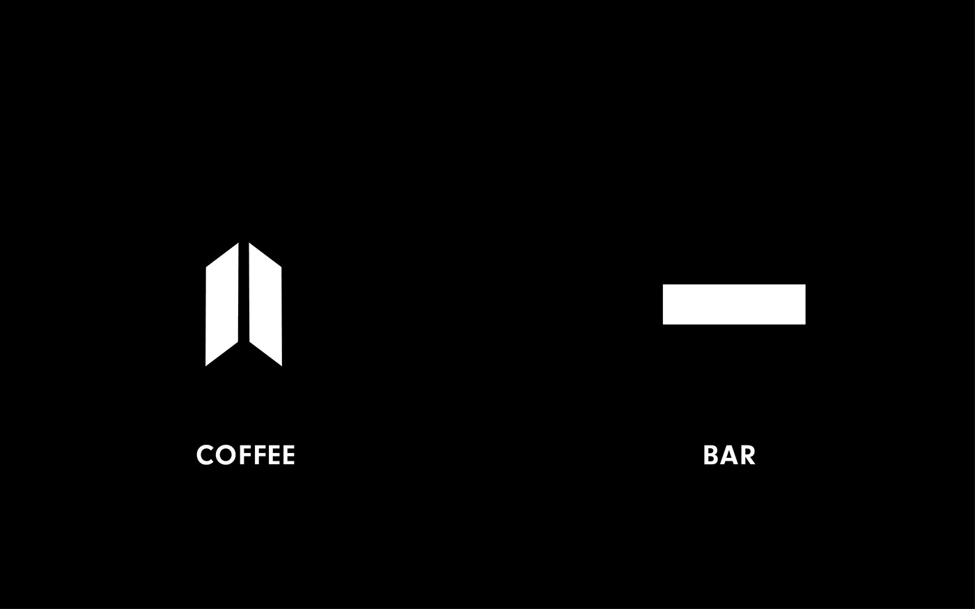 Logotype logo Stockholm Coffee branding  cafe graphic design  Minimalism