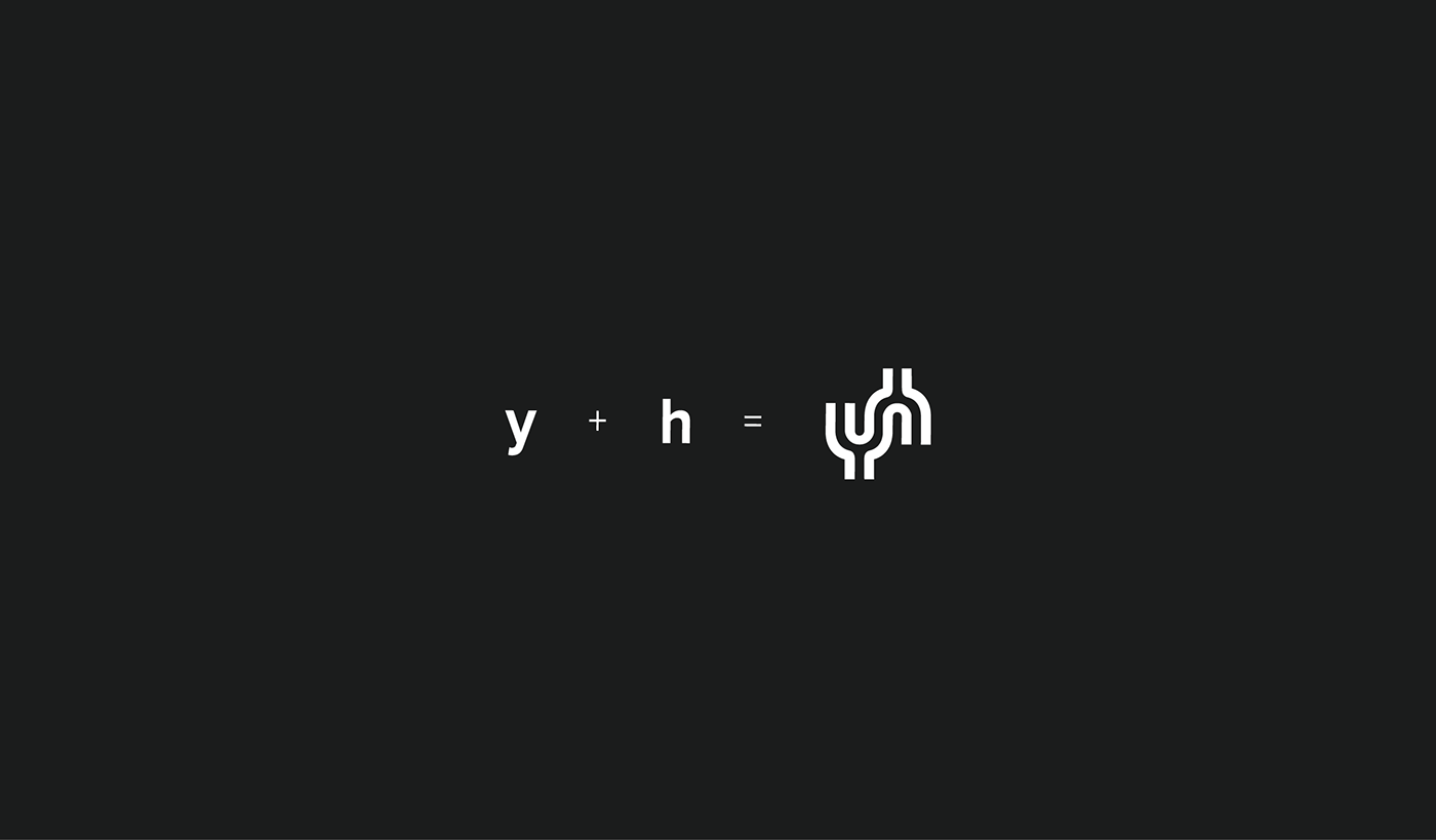 visual identity personal branding logo symbol initials pattern yll graphic ambigram design