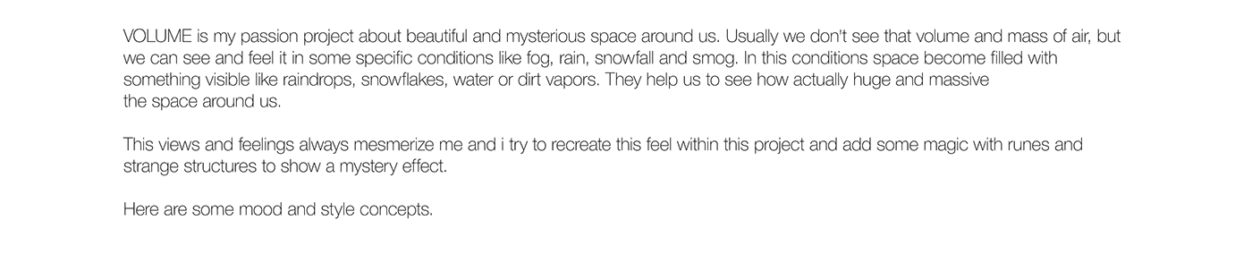 volumetric fog smoke simple atmospheric runes art