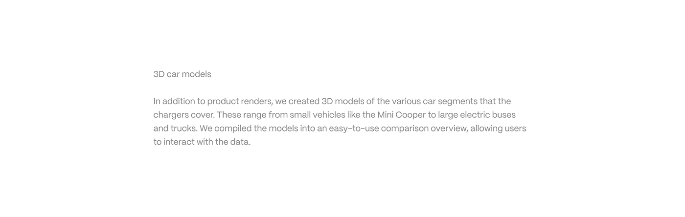 3D clean corporate Electric Car EV charger gradient Interface light minimal Web Design 