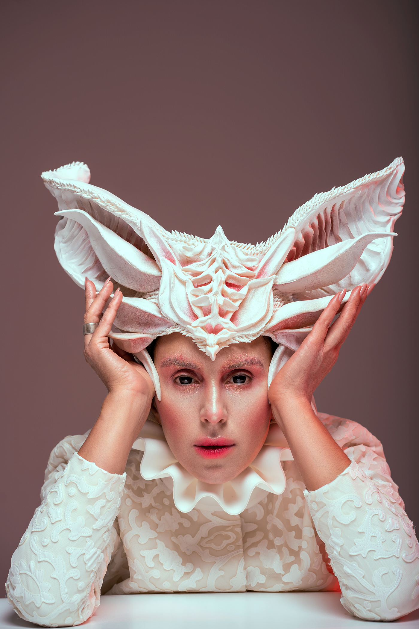 artist artwork celebrities editorial famous Halloween headdress headpieces