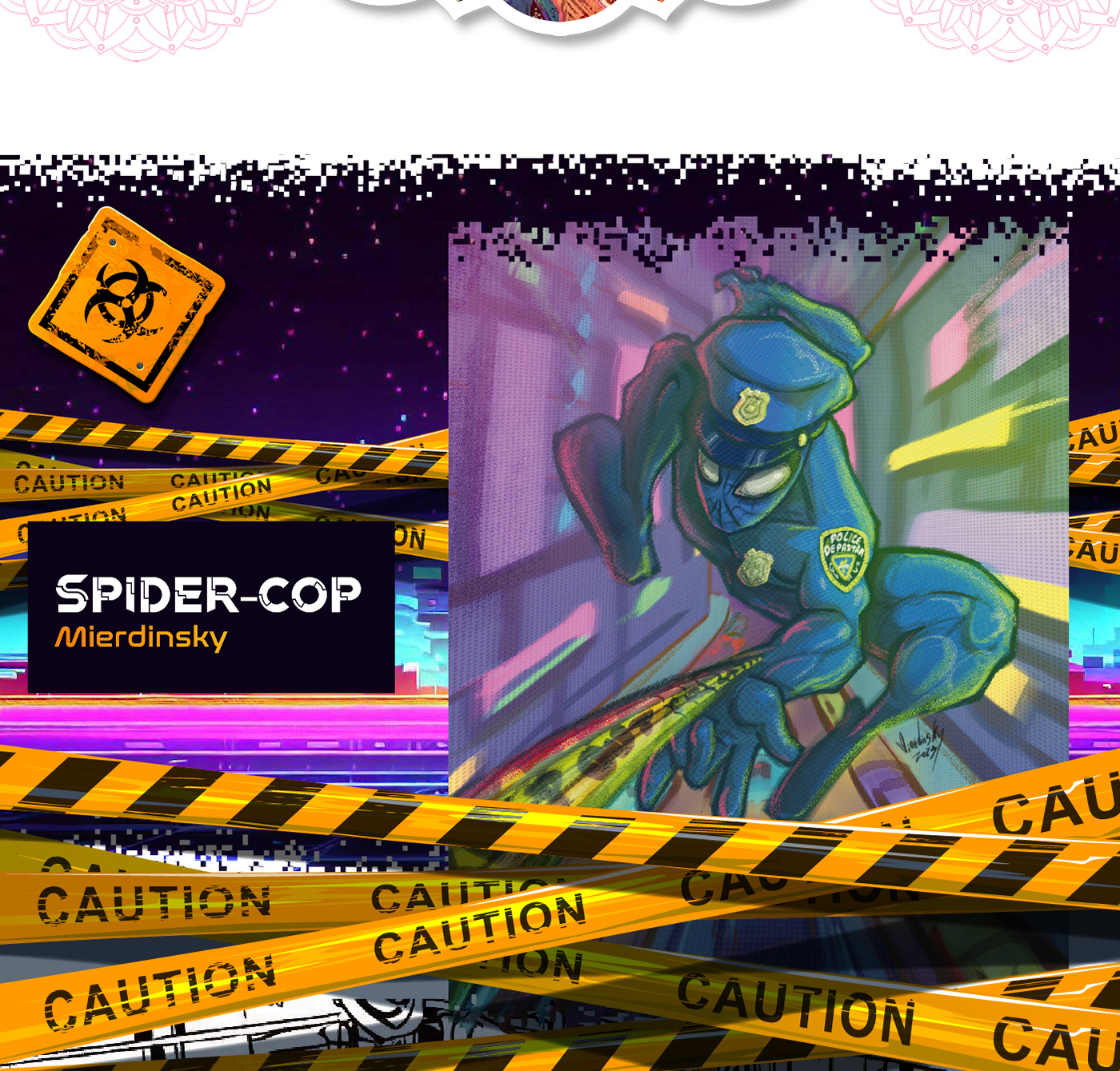 ilustracion digital illustration spiderman spiderverse spider gwen
