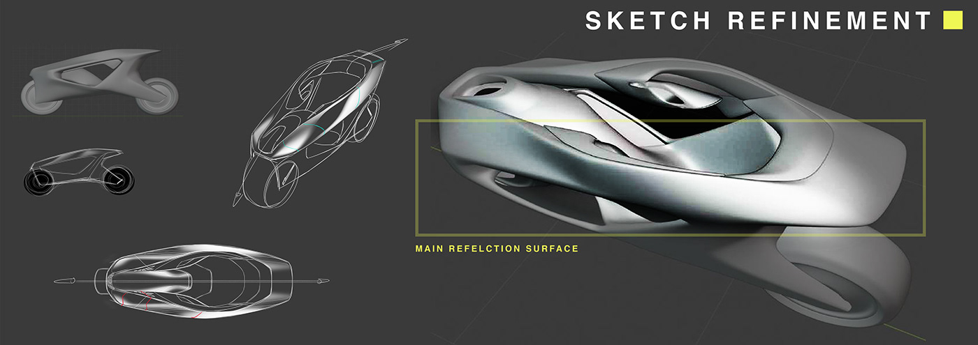 blender car cardesign concept husqvarna industrialdesign motorcycle photoshop product transportation