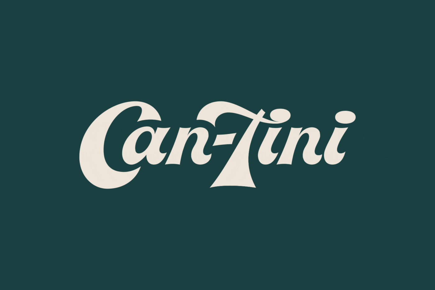 alcohol branding cantini cocktail design espresso martini logo drink branding Packaging brand identity Logo Design