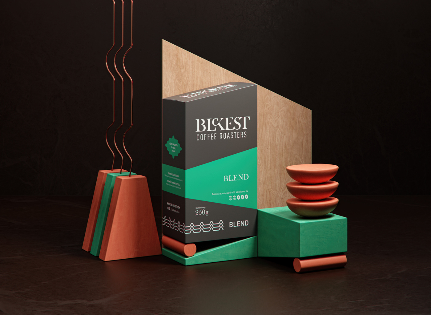 blckest Coffee modular monochrome Packaging packagingdesign Roaster Coffee Design coffee packaging identity