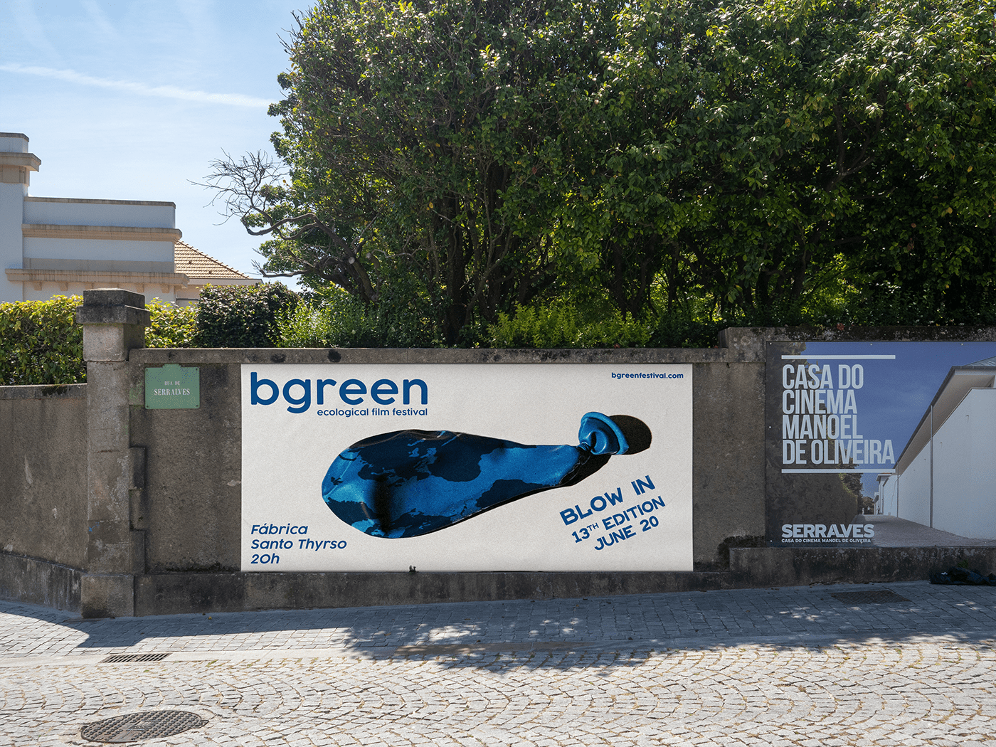 graphic design  brand ecological publicity Bgreen