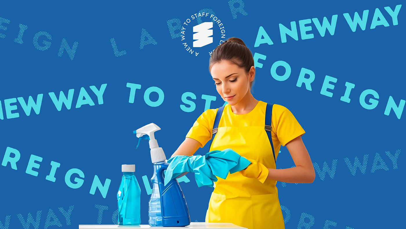 branding  UI/UX ux Web Design  landing page Website job Staffing cleaning agancy