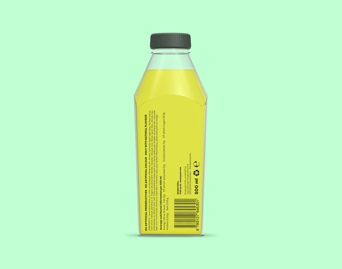 teens juice pattern fruits ELISAVA PACK bottle Adolescentes Zumo pop Structural