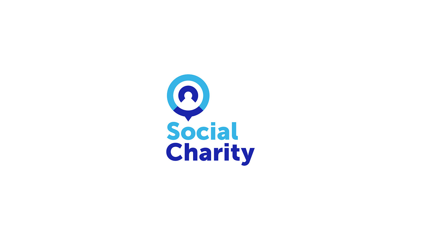 social charity donations software man Chat bubble heart smile