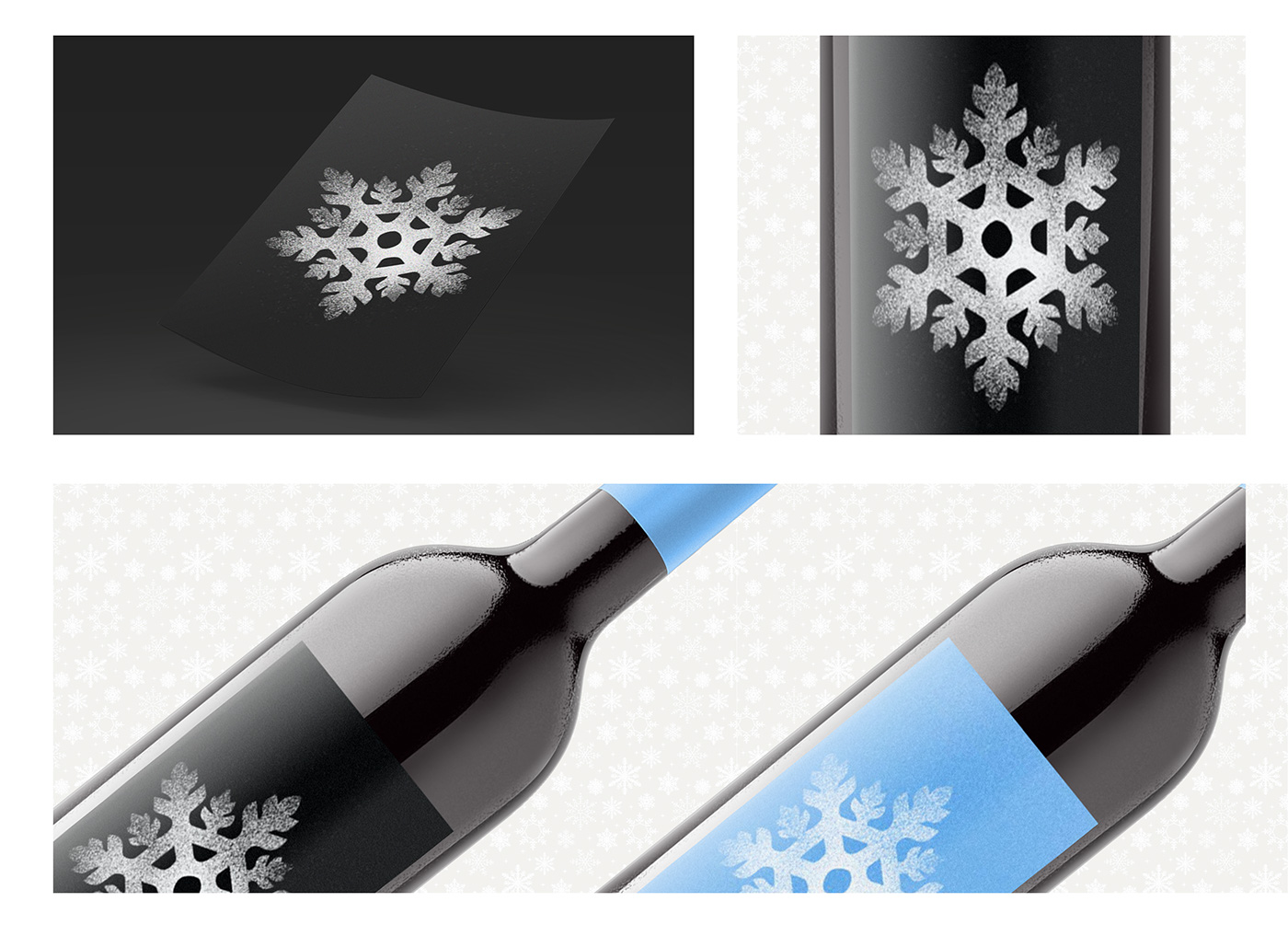 wine bottle Christmas new year beer Champagne labels spray Tree  reindeer snowflake bell ball 31 december stencils