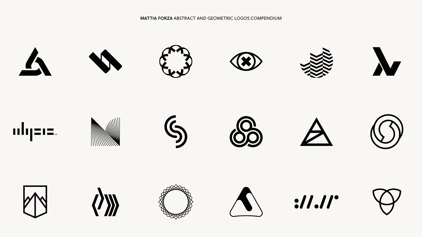 abstract logo Brand Design brand identity geometric logo logo logo collection Logo Design logofolio logos minimal logo