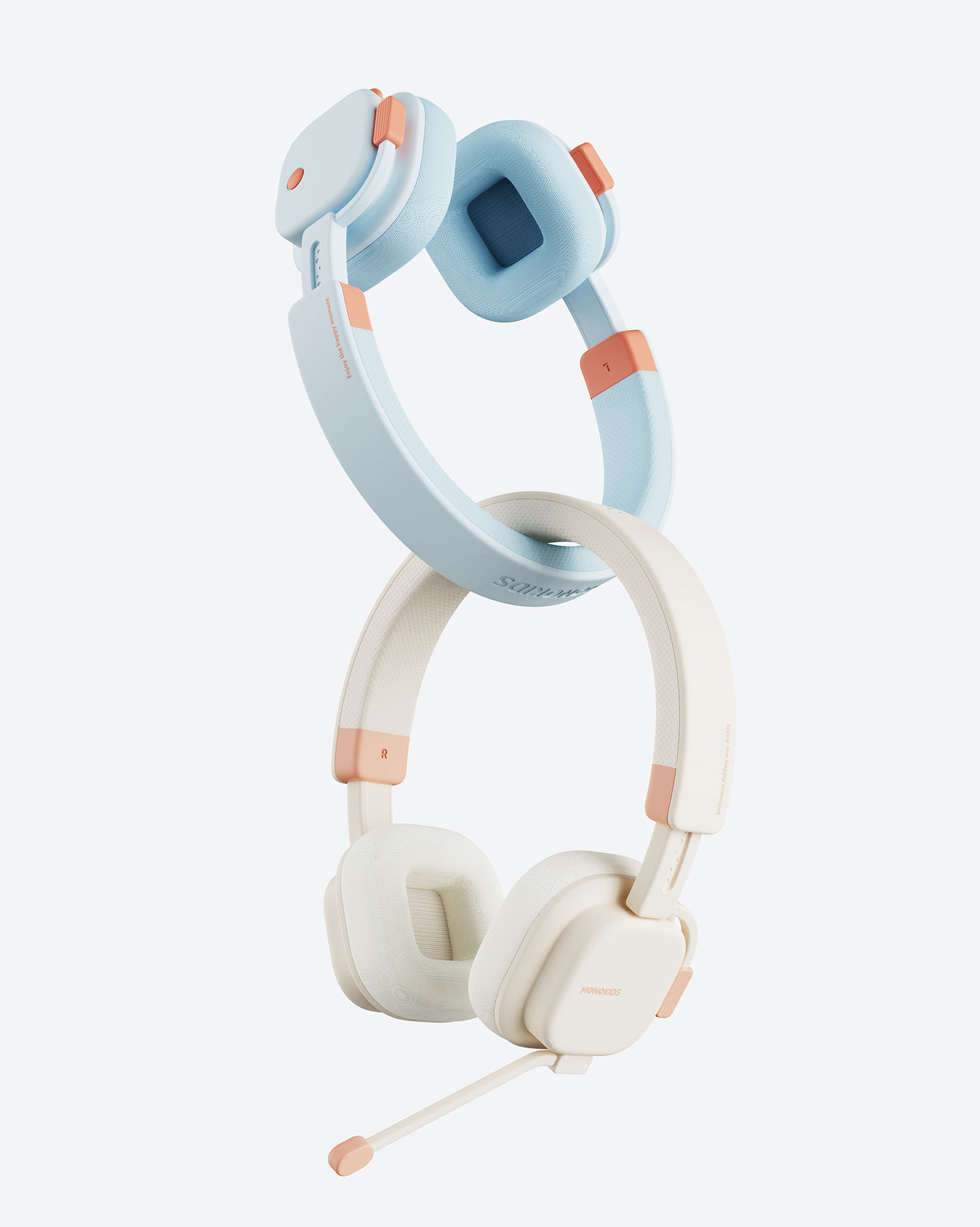 children industrial kids product product design  suosi headphones