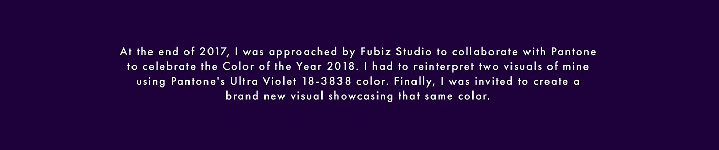 pantone purple ultraviolet color year fubiz studio