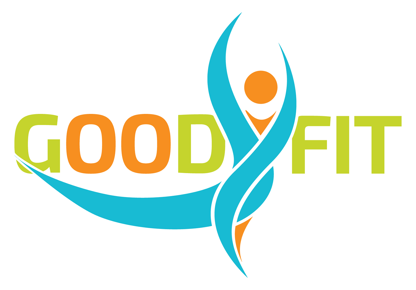 goodfit Logotipo flyer Outdoor Web Design 
