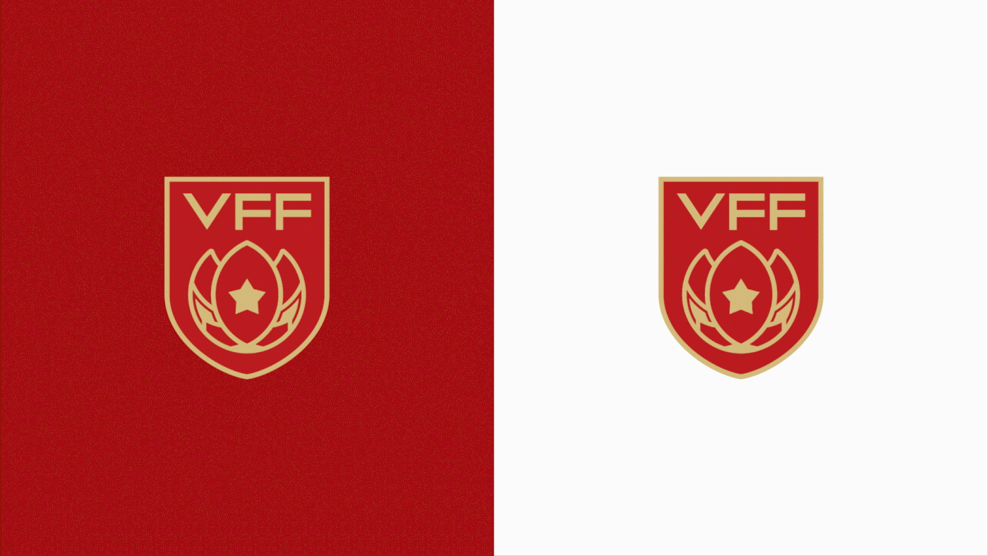 brand identity football Futbol logo Logo Design Lotus soccer sports vff vietnam