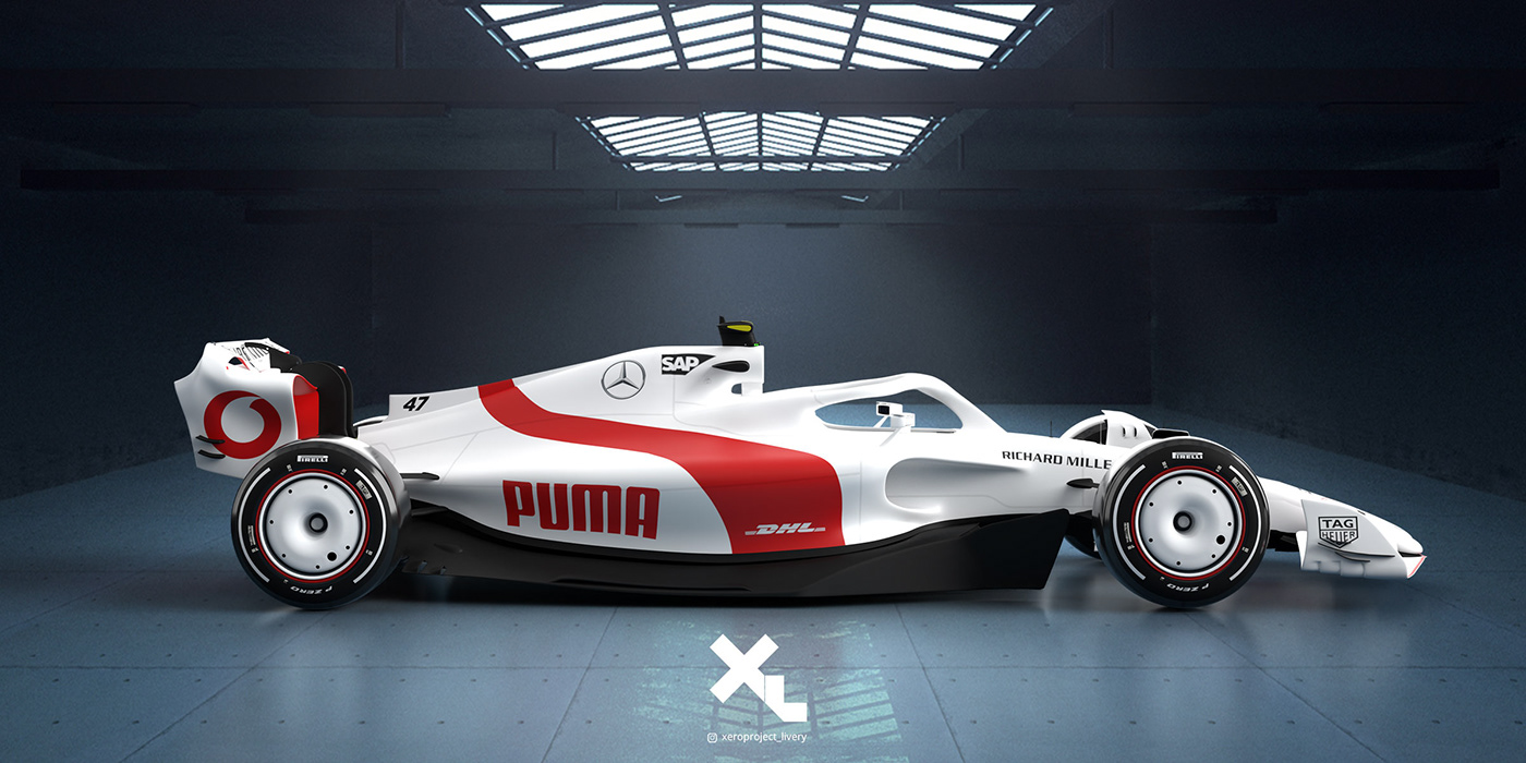 3D car f1 Formula 1 livery design Motorsport Racing Vehicle