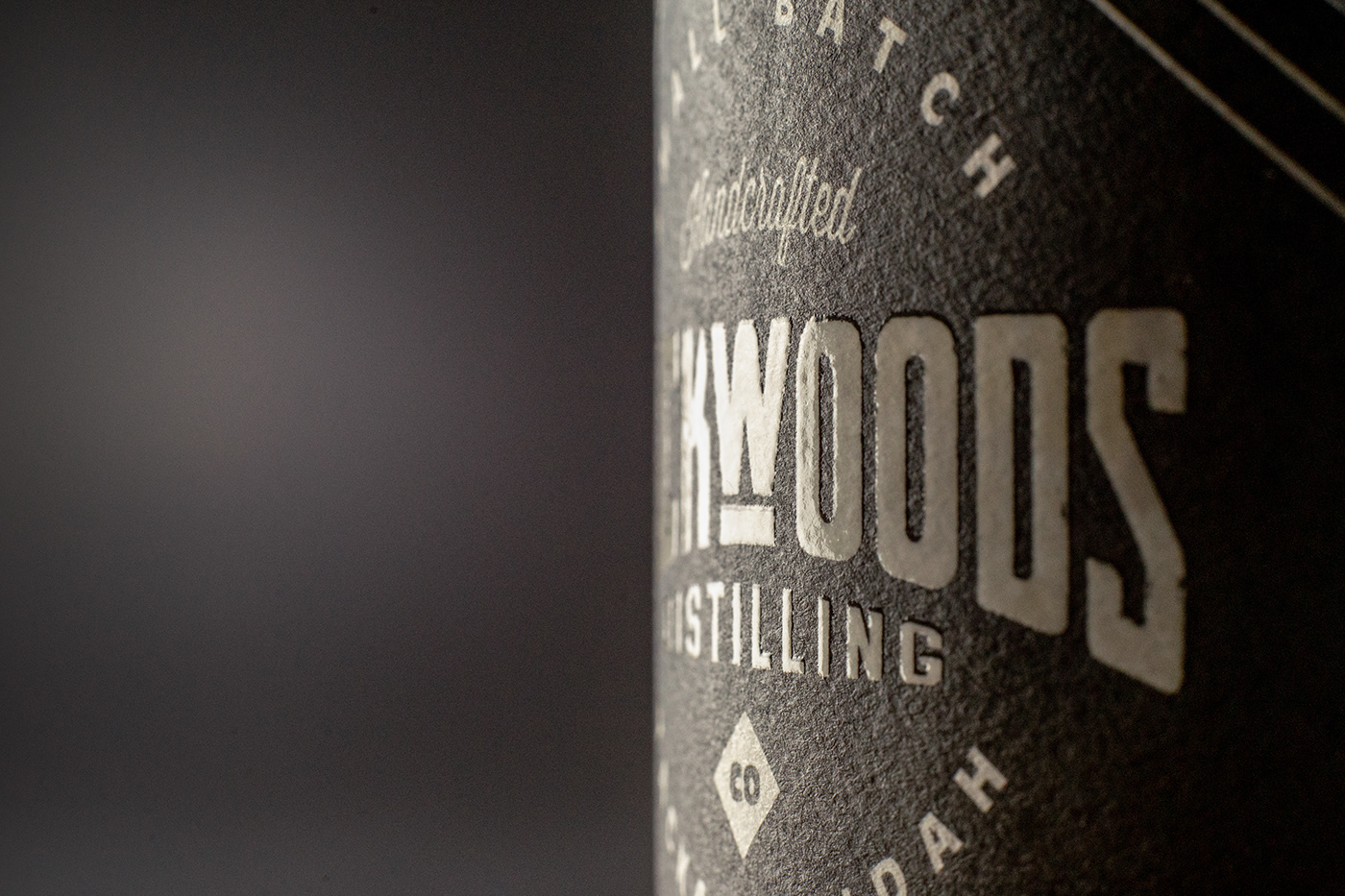 Whisky distillery Packaging singlemalt Label bottle rye backwoods wiltshire creative