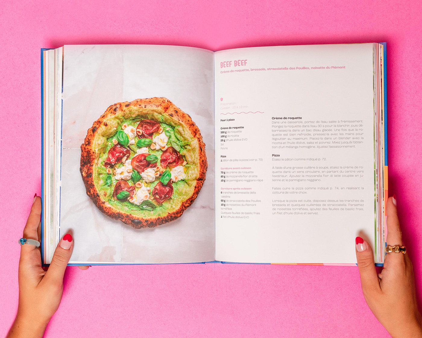 book cookbook cover Food  Pizza restaurant