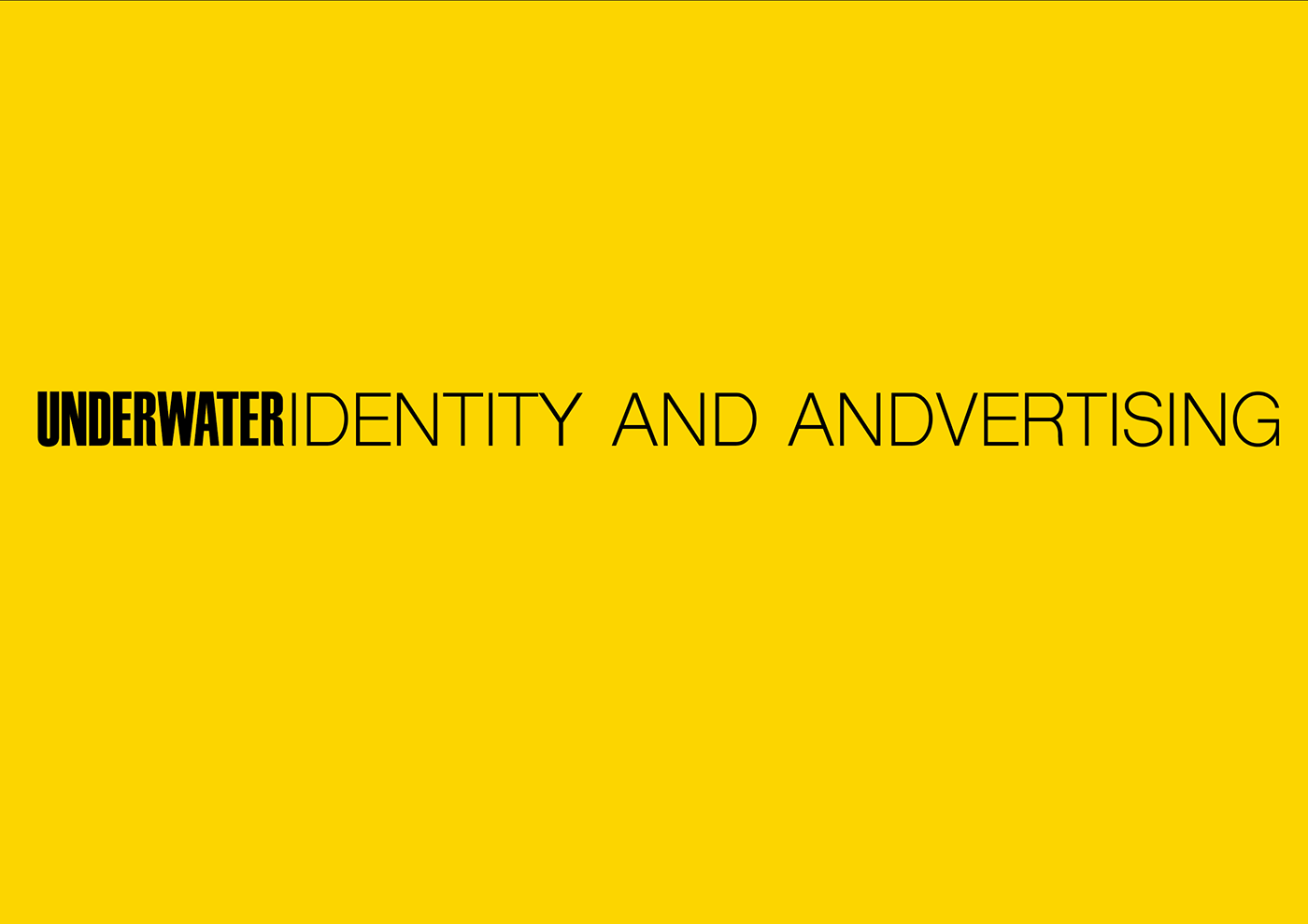 branding  identity visual subwater graphic graphicdesign