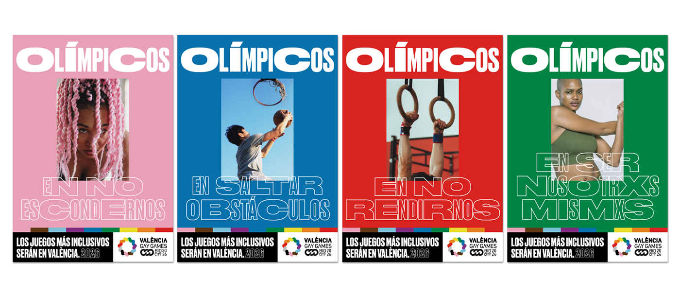 Games gay LGBT olimpico Olympics poster pride sport TRANS valencia