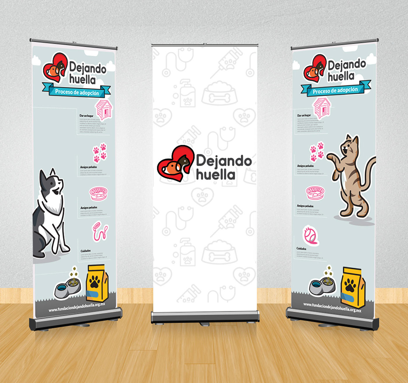 dog foundation OMG perro Gato Cat logo sticker brand heart shelter animal shelter cholla puebla mexico