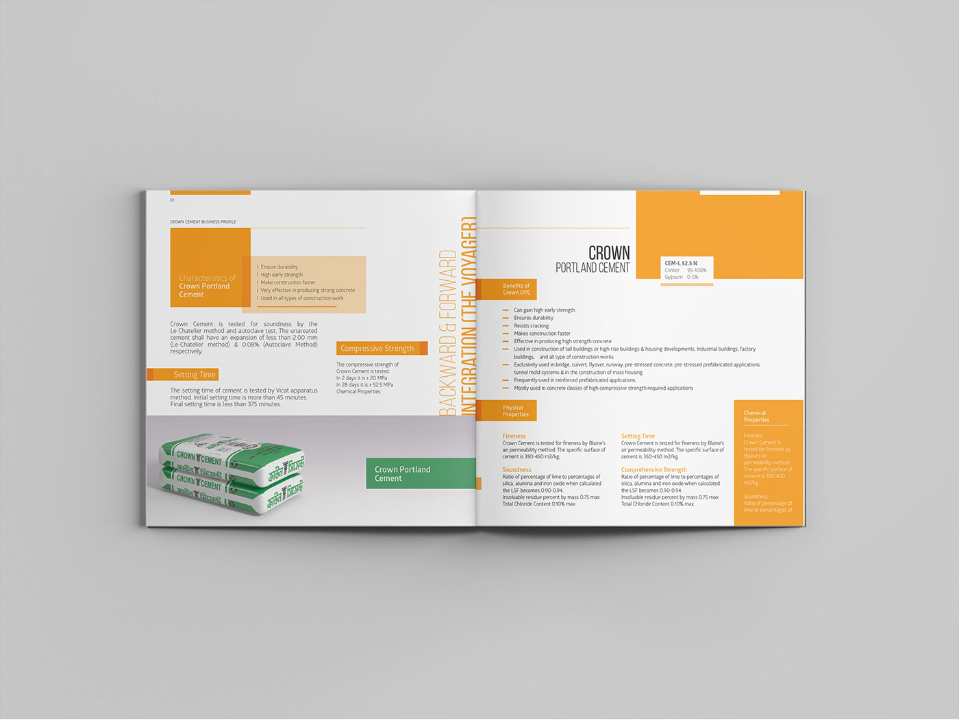brochure cement cement industry Company Credentials Corporate Brochure Corporate Profile profile