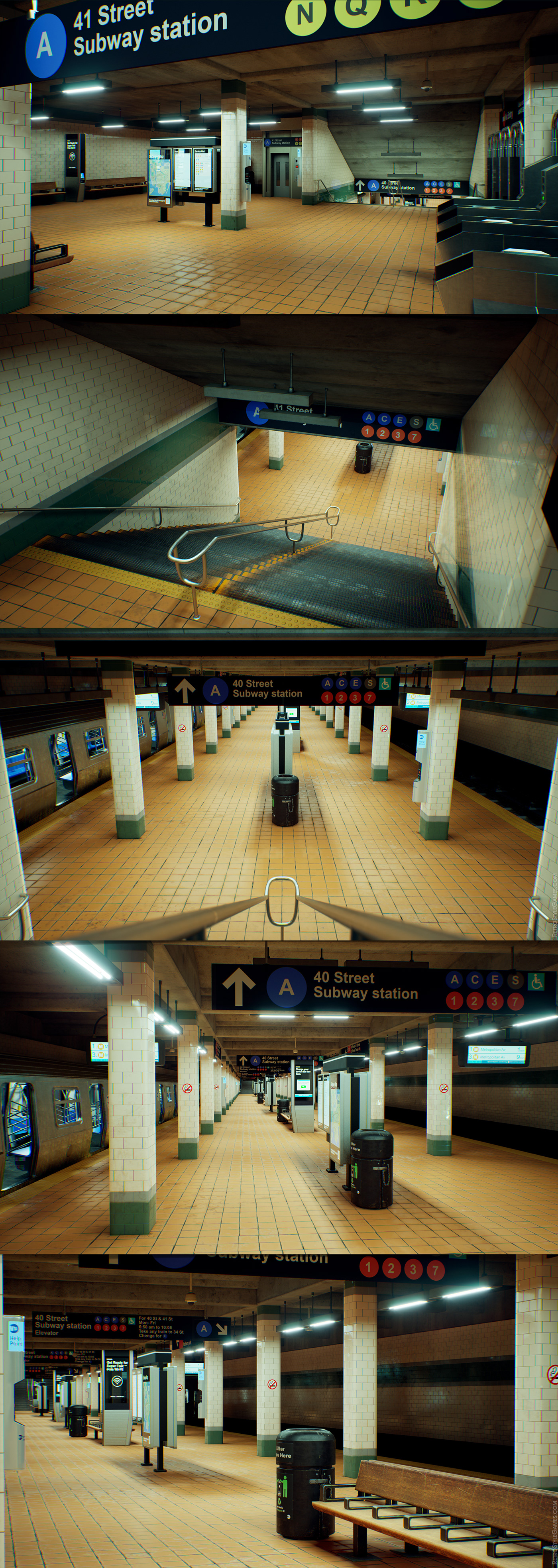 simulator railway city Transit underground realistic Transport props train modeling