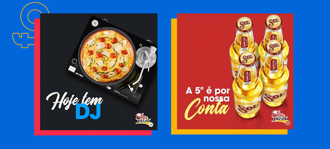 pizzaria Pizza social media Redes Sociais joinville Direção de arte