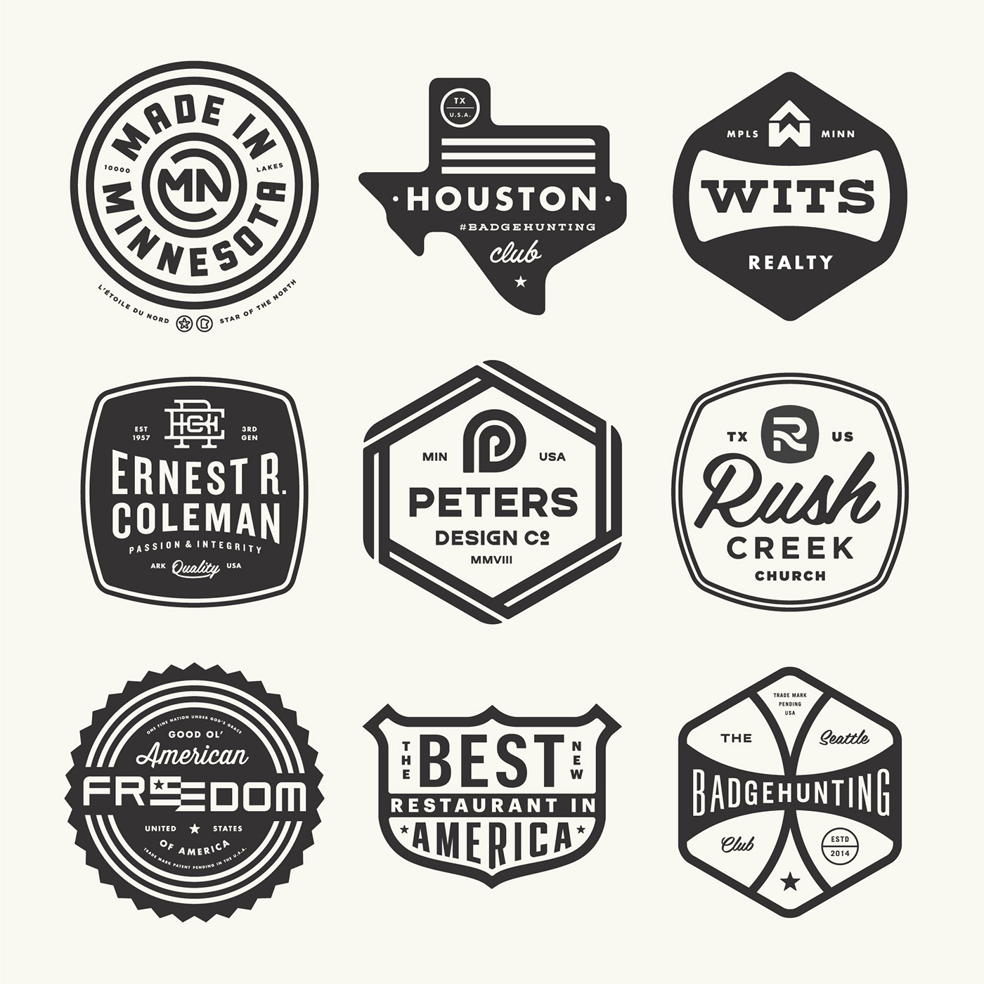 badge Badge design brand designer brand identity branding  logo Logo Design logo designer logofolio