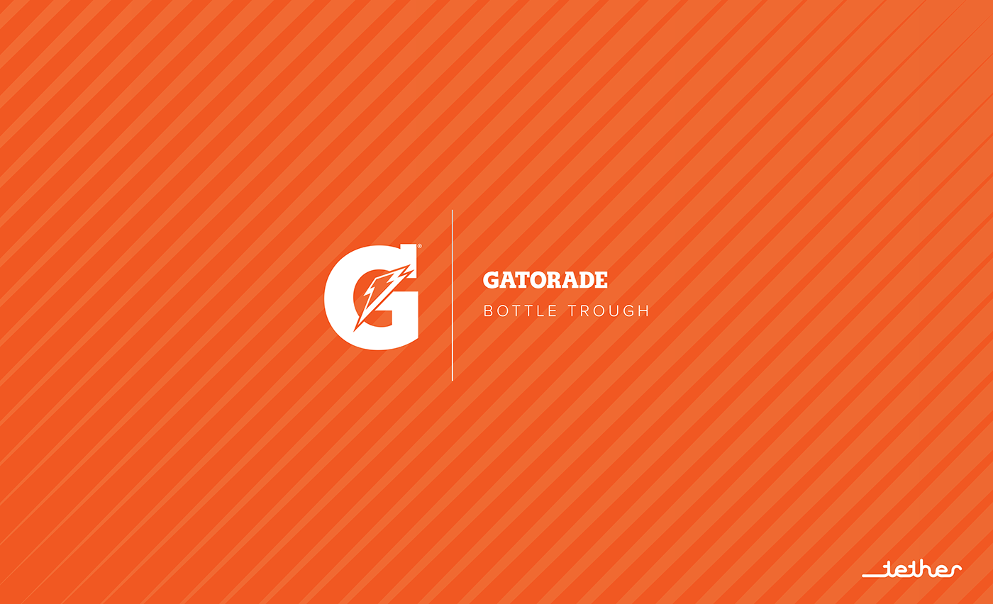 gatorade tether product design  industrial design  sport Hydration nfl football athlete Advertising 