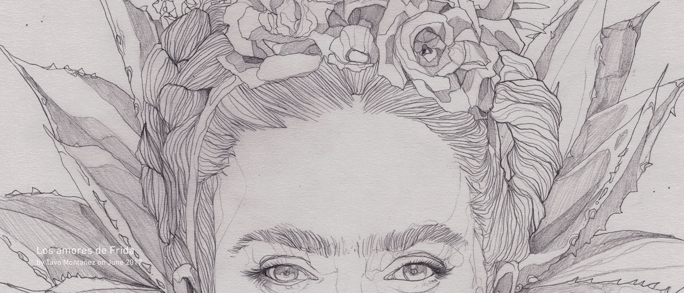 Frida Kahlo editorial magazine digital illustration Adobe Photoshop Wacom Cintiq Drawing  ILLUSTRATION  art mexico