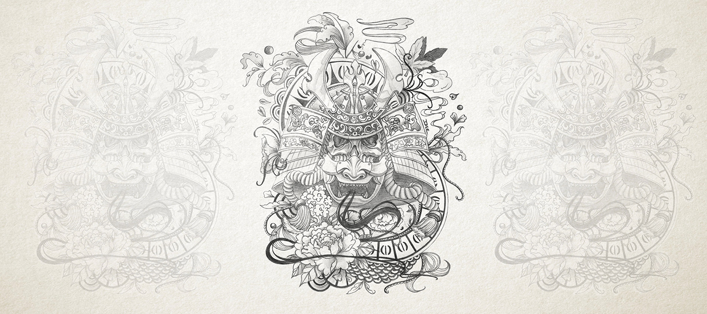tattoodesign   graphicdesign sketch pencilsketch art tattoo japanese