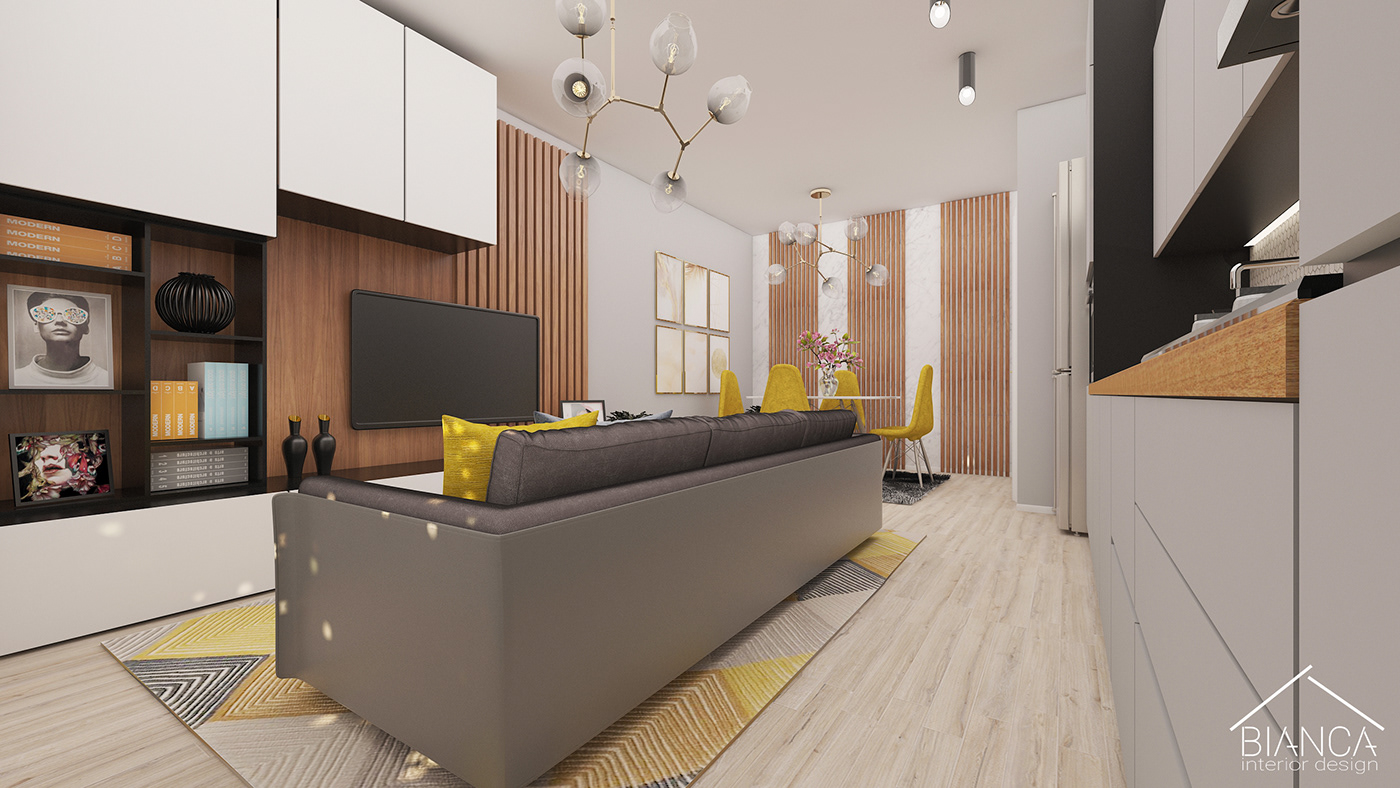 #3drender #3Drendering #Design #dining #kitchen #livingroom