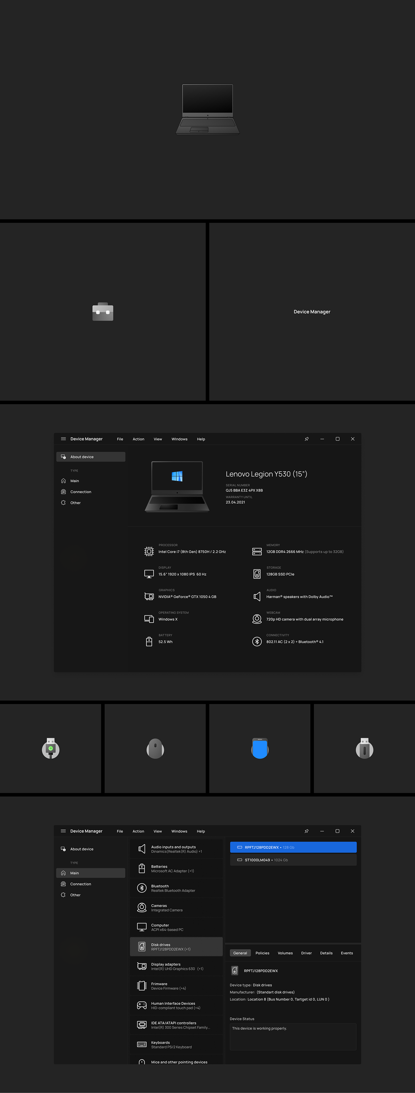 concept design fluent design Microsoft minimal Operation system simple UI/UX user interface windows