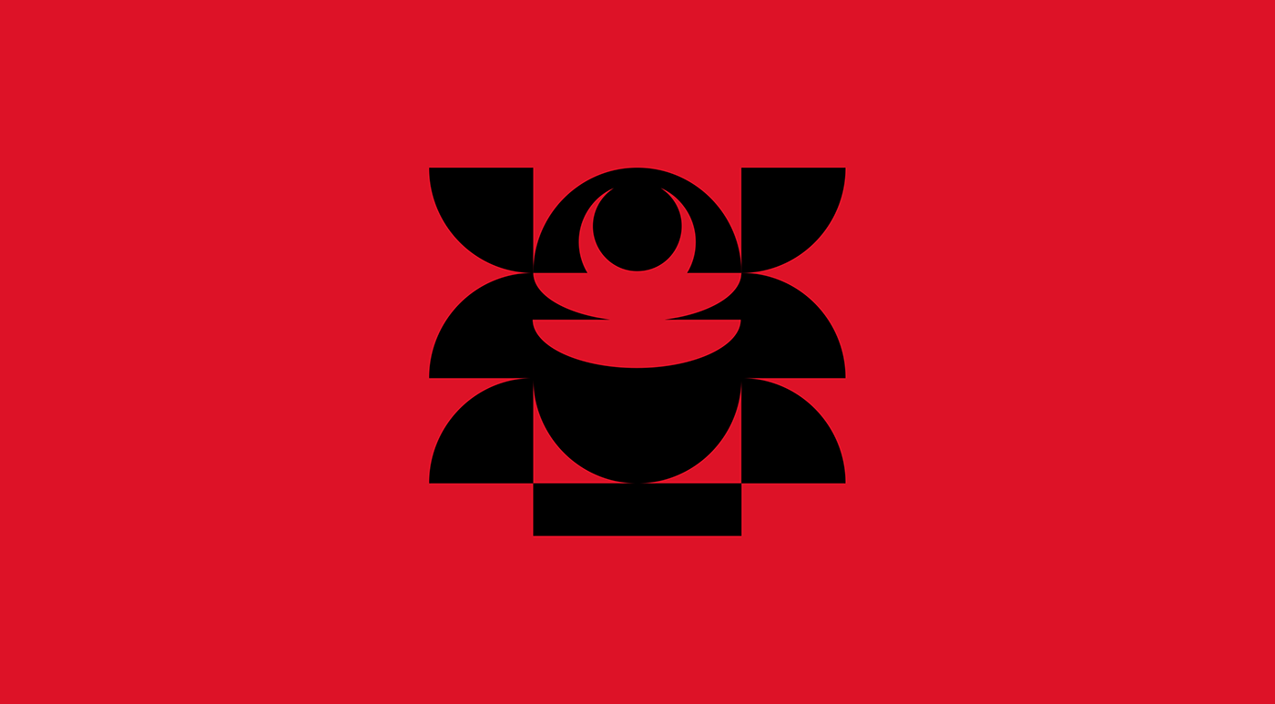 branding  Cyber Security graphic design  japan japanese logomark samurai security ophiuchusdesign Identity Design