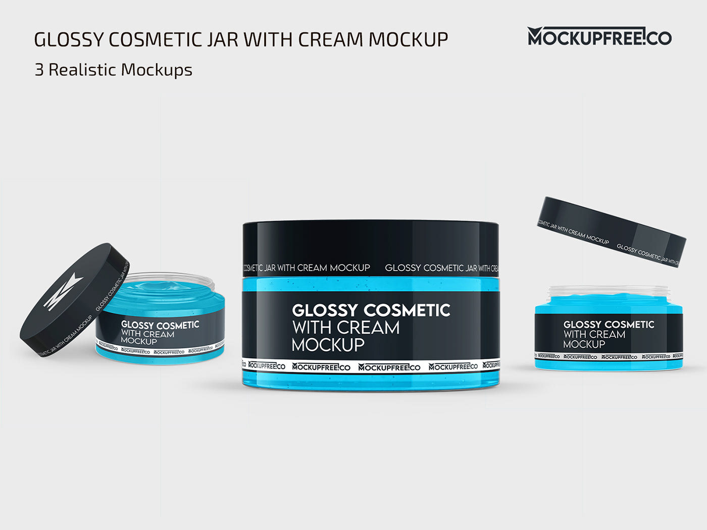 Cosmetic cosmetics cream jar jars mock up Mockup photoshop psd template