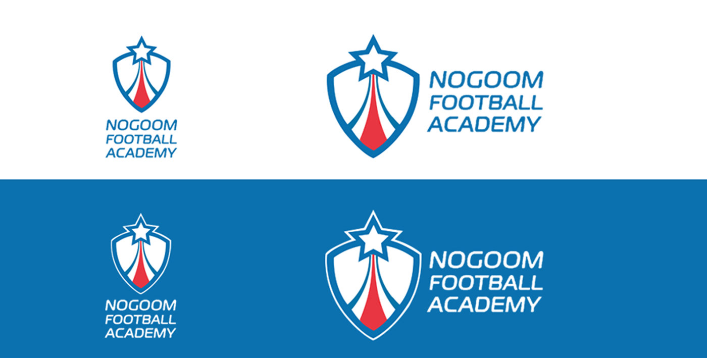 Nogoom football academy macron branding  pepsi plyaer kids kit club