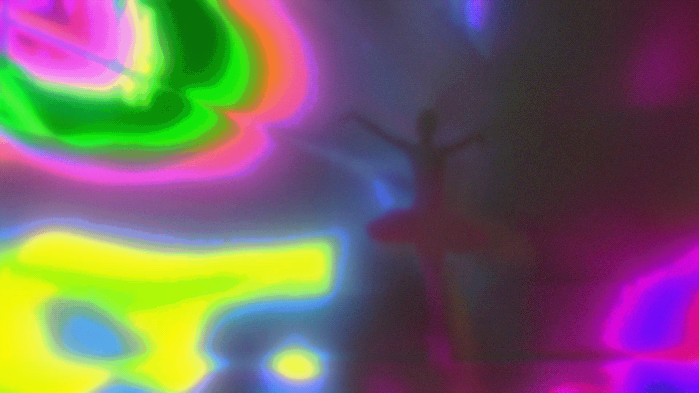 abstract colorful dreamy Klarens Malluta  Radiohead suspirium thom Yorke trippy visualizer visuals