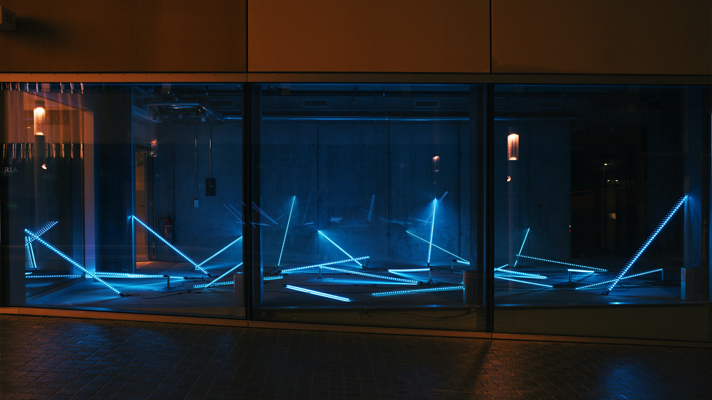 art design feedbackloop installation interaction light MachineLearning mystical