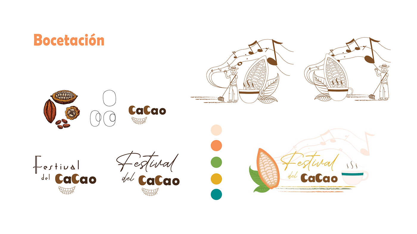logo festival cacao pueblo