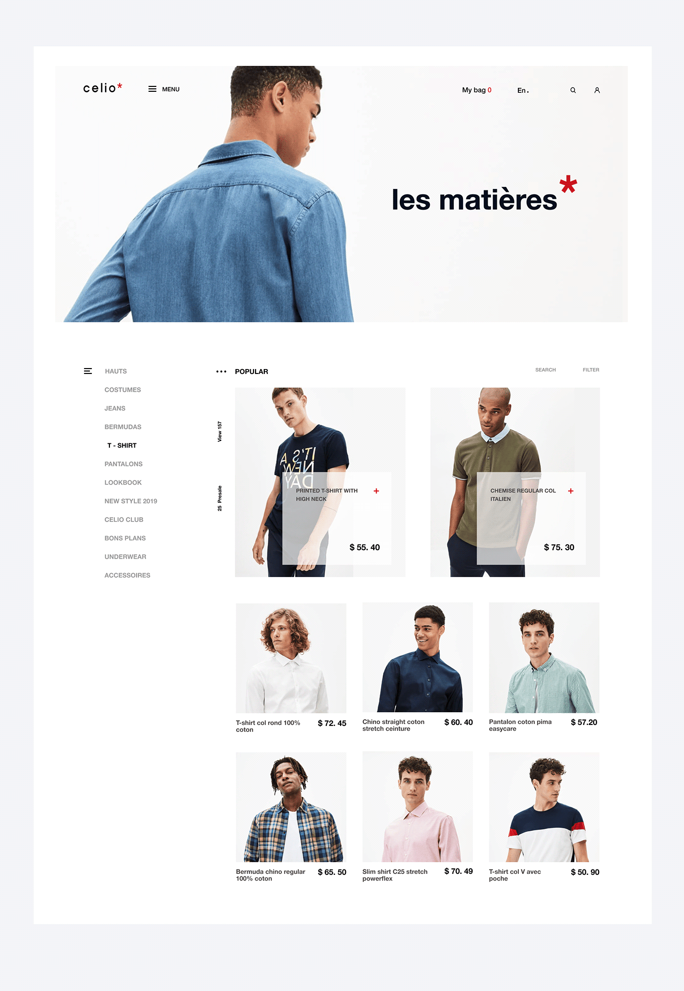 UI ux Website design Webdesign interactions landing mobile Interface Fashion 