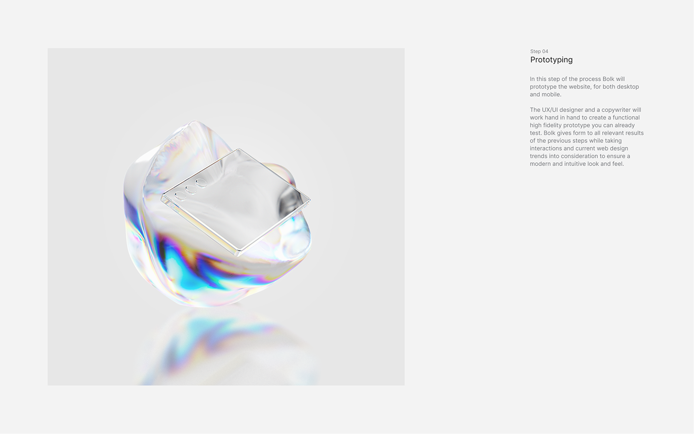 3D Visuals creative futuristic modern refractive Refractive visual transparent