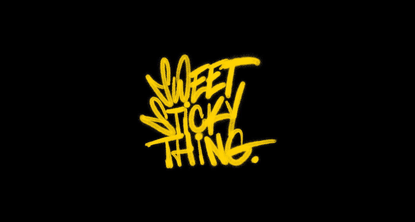 lettering spray paint Procreate typography   HAND LETTERING hand type type Graffiti wutang ipad pro