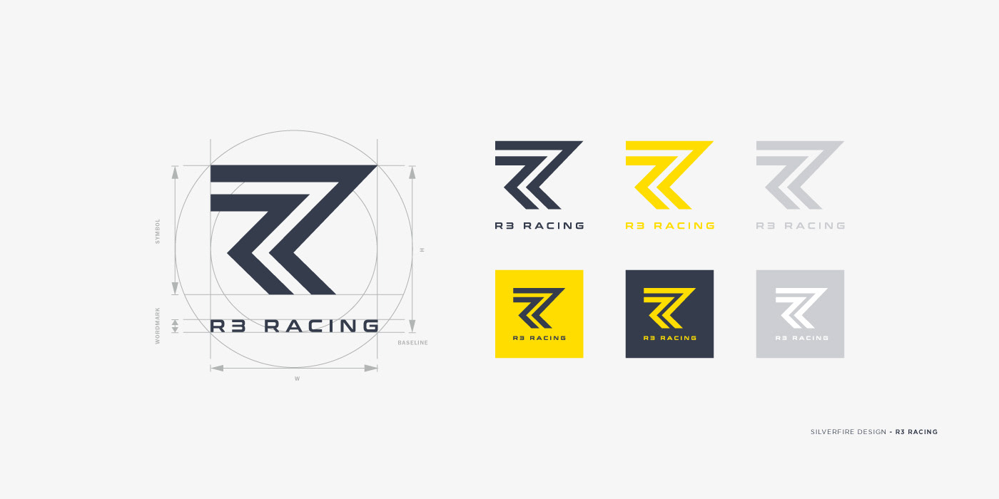 identity branding  Racing design Motorsport automotive   yellow logo Stationery Livery