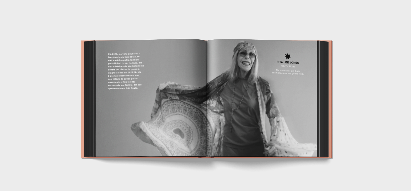 editorial book editorial design  InDesign Layout Livro diagramação projeto gráfico design editorial rita lee
