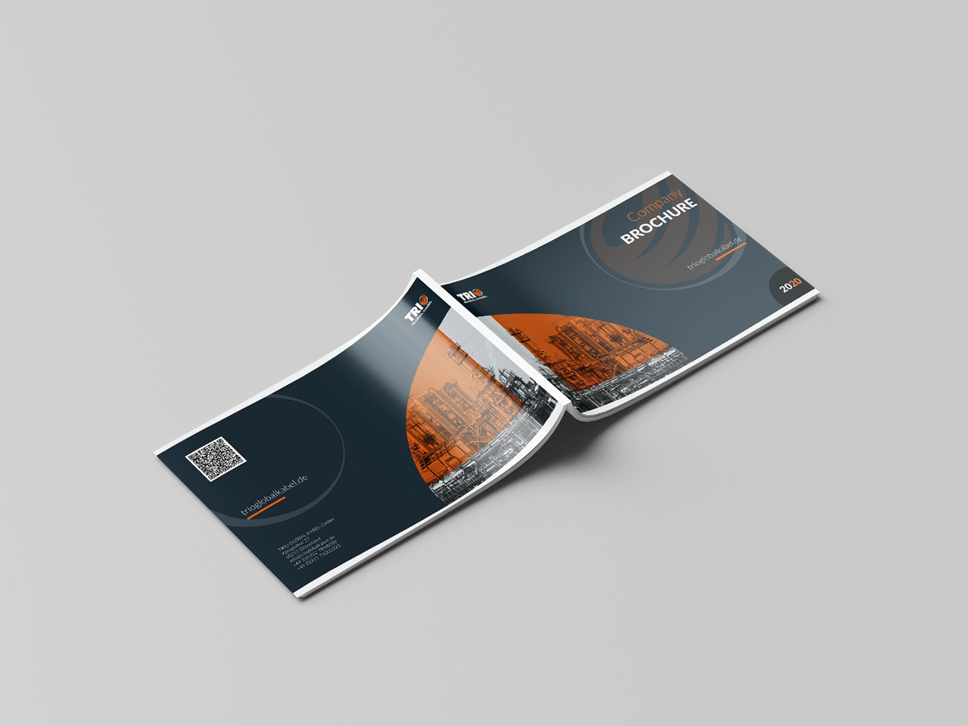 branding  brochure cables Catalogue graphic design  print