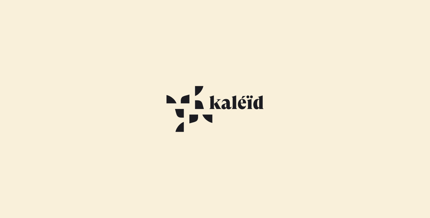 Logo of Kaléïd, a theatre company