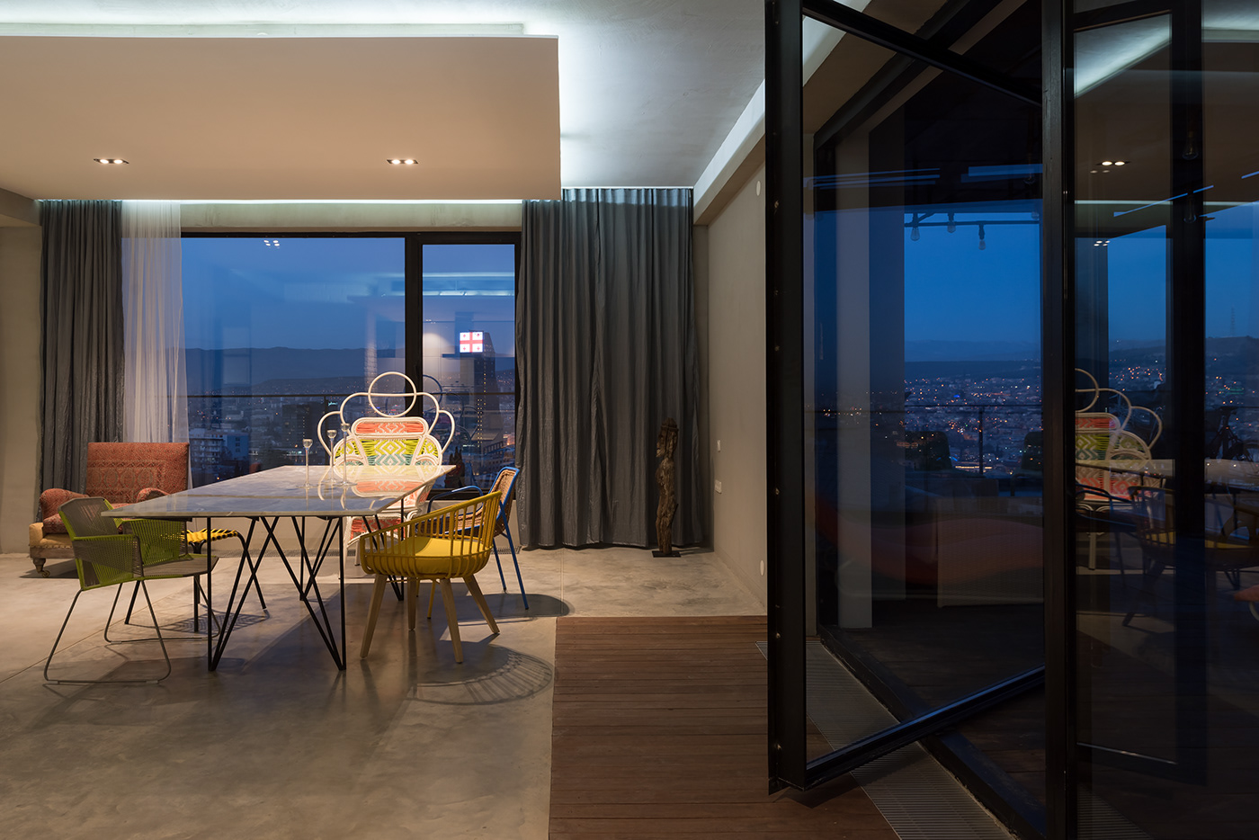 Residential Design minimalistic glass Ethnic