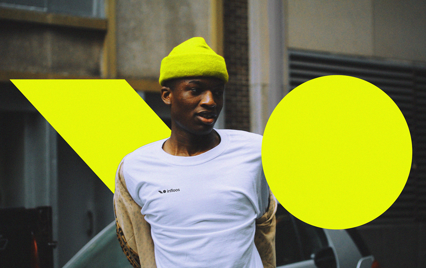 branding  INFLUENCER yellow visual identity logo Event social media animation  motion motion graphics 