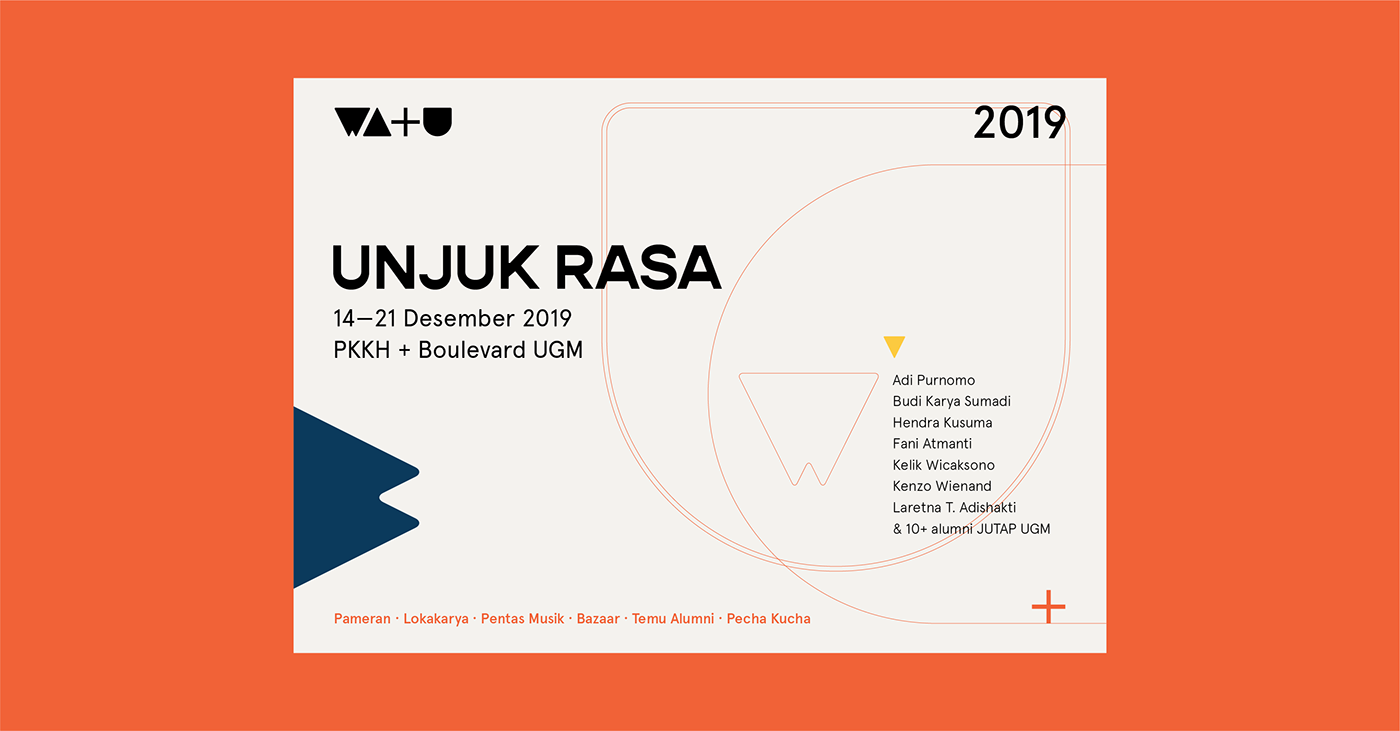 architect architecture branding  design festival indonesia jogjakarta minimal University Urban